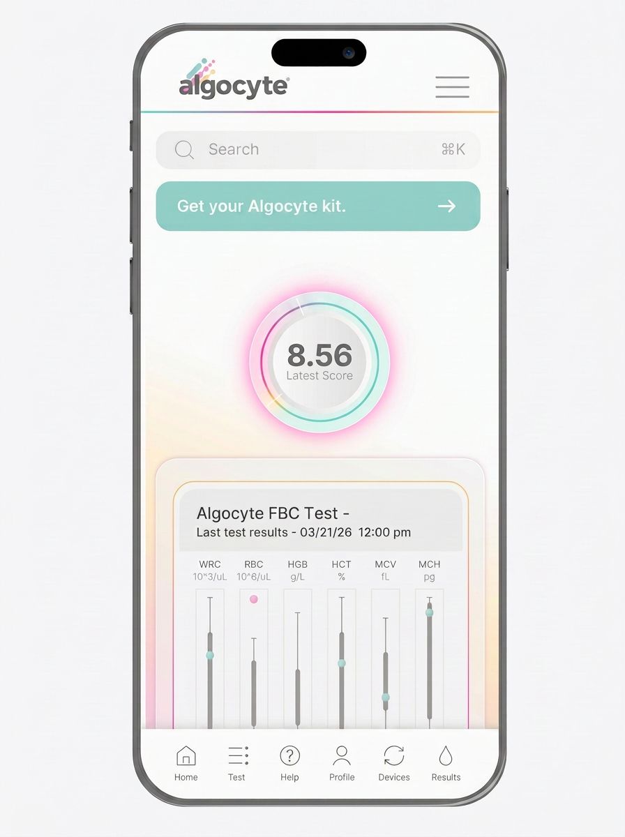 A phone app that explains the test.