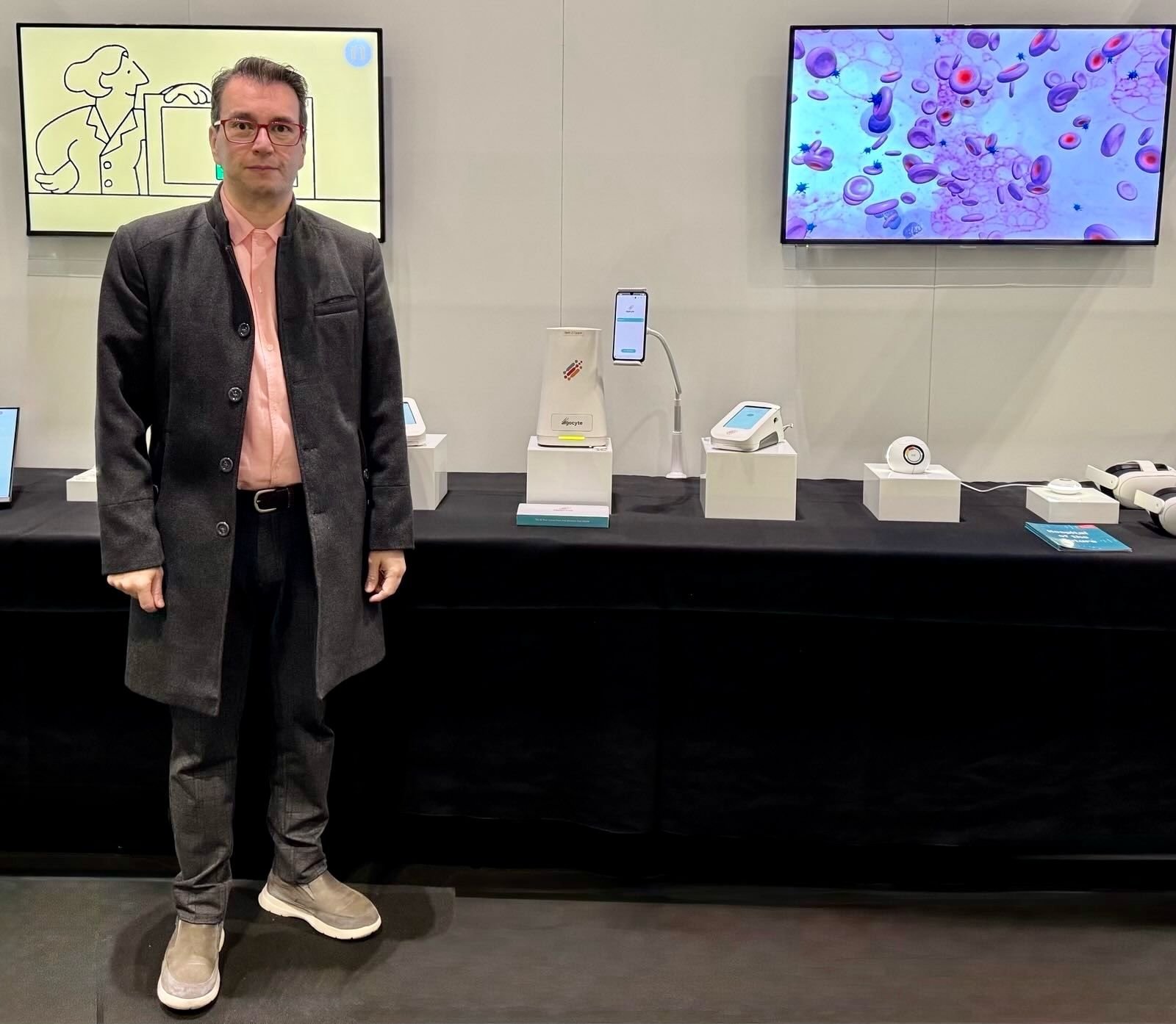 'Hospital of the Future'  at New Scientist Live 2025 with Algocyte Voted Festival’s Most Popular Feature — image 1