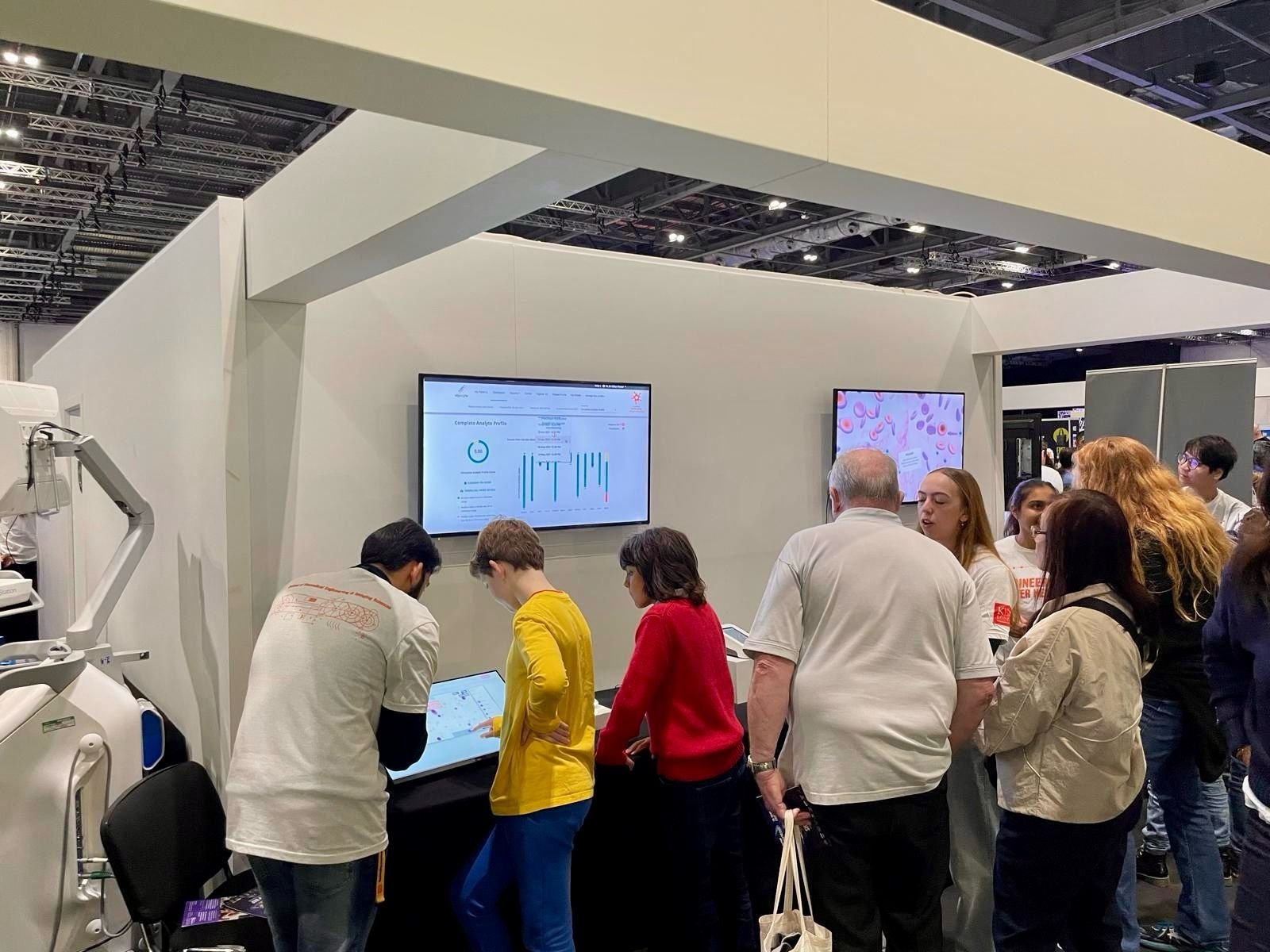 Volunteers and attendants to the Live New Scientist Fair in the Excel London. — 3