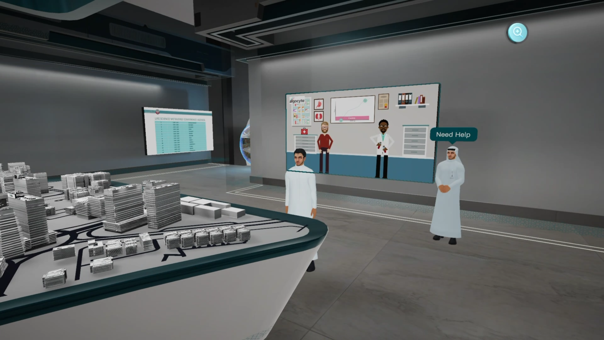 Presenting Algocyte in the Metaverse at Arab Health 2024 — Second consecutive year at the global healthcare medical expo, Dubai — image 1