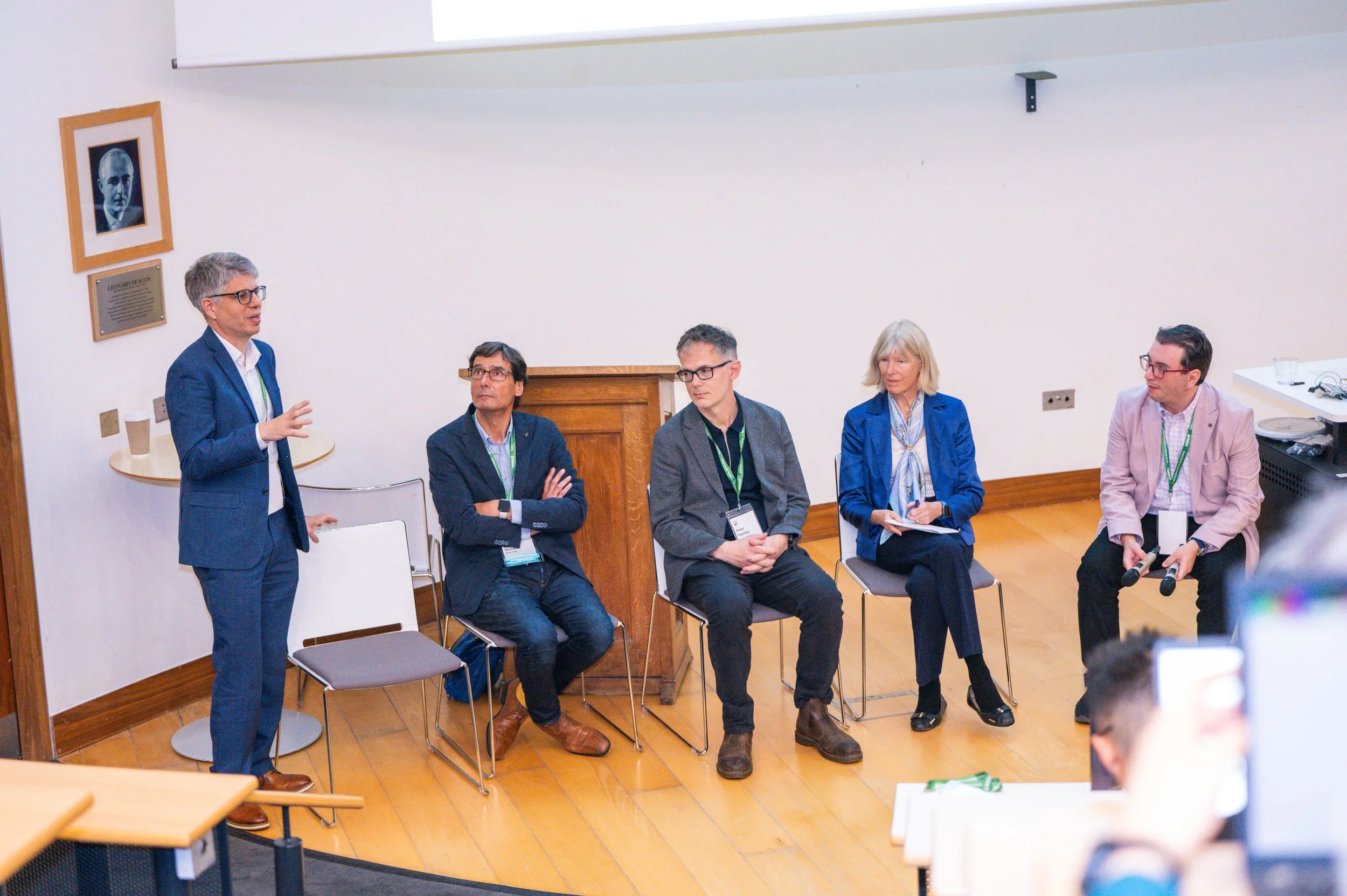 OIA Founder Dr. Hector Zenil at prestigious industry panel of life science leaders on the future of ageing