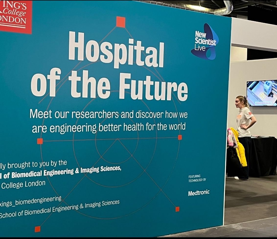 'Hospital of the Future'  at New Scientist Live 2025 with Algocyte Voted Festival’s Most Popular Feature — image 2