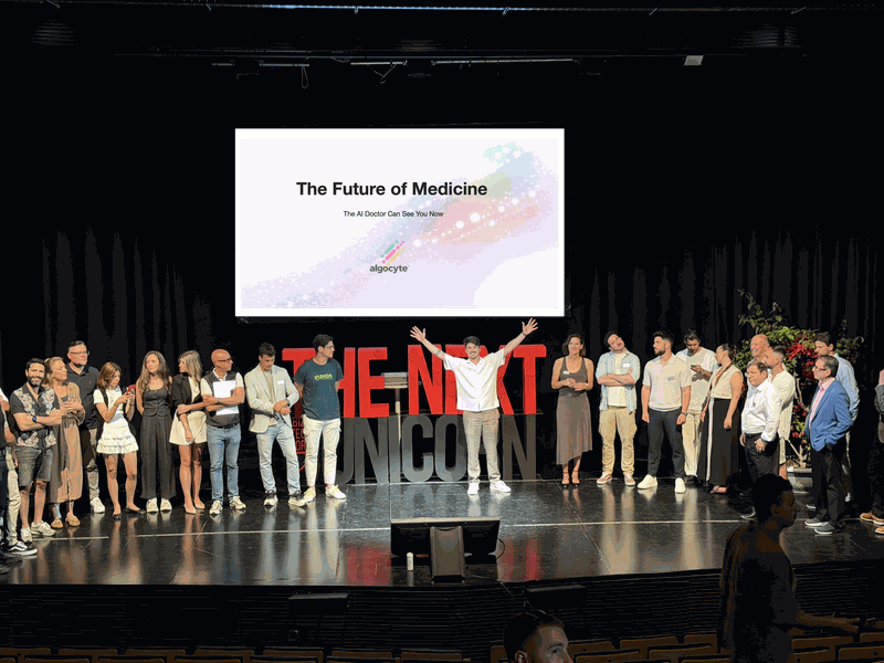 Algocyte wins 3rd prize at The Next Unicorn Europe — image 6